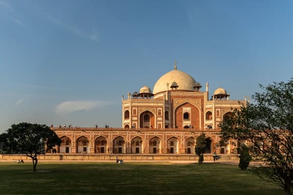 Traveler visiting India